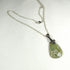 Pendant Necklace - Designer Cut Green Opal Pendant