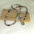 Delicate Mixed Rainbow Natural Gemstone Necklace Extra Long