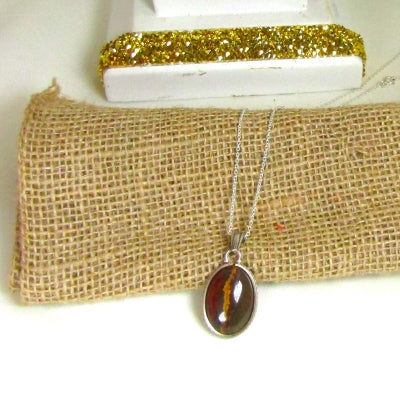 gemstone pendant necklace