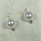 Classic White Pearl Drop Earrings