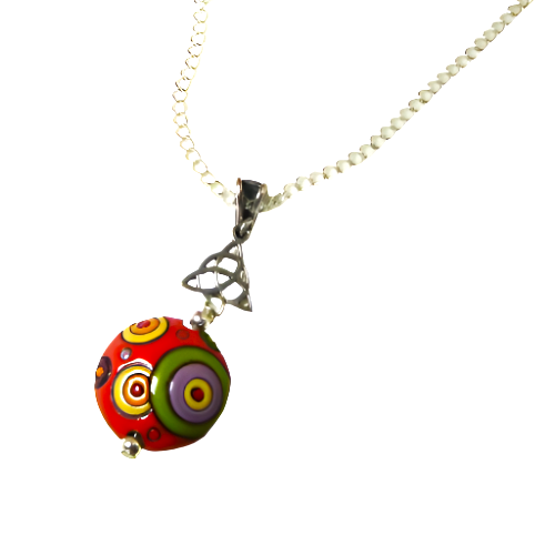red Artisan Pendant