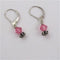 Rose Pink Crystal Delicate Earrings - VP's Jewelry