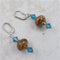 Handmade Lagoon Artisan Bead Earrings - VP's Jewelry