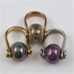 Delightful fun bead ring