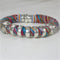 Cotton Cord Bracelet Multi-colored with Silver Accents - VP's Jewelry