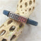 Man's Thick Leather Cord Bracelet in Blue Denim - VP's Jewelry
