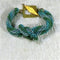 Beaded Bangle Bracelet in Shades of Green - VP's Jewelry