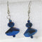 Royal Blue Crystal Earrings - VP's Jewelry