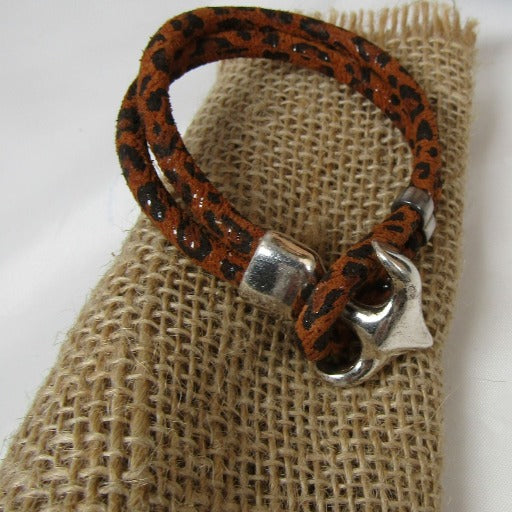 Leather Cord Statement Bracelet Anchor Men's Bracelet - VP's Jewelry