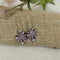Purple & Lilac Handmade Bead Earrings - VP's Jewelry