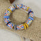 African Trade Bead Stretch Bracelet Multi-colored - VP's Jewelry