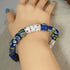 Stretch Bracelet in Multi-colored African Beads - VP's Jewelry