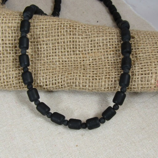 Black Beads Jewelry Making, Matte Black Beads Bracelet