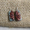 Handmade Artisan Raku Drop Earrings - VP's Jewelry