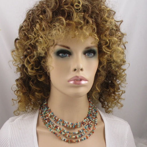 Multi-strand Mini Chip Gemstone Necklace - VP's Jewelry