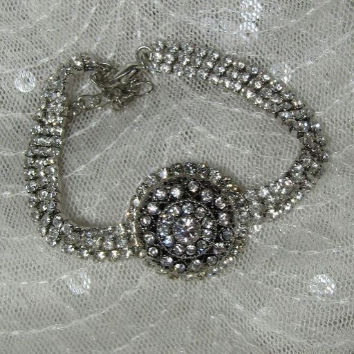 Rhinestone Woman's Fashion Bracelet - VP's Jewelry