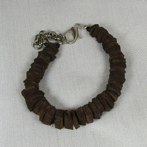 Men's Brown Rustic Gemstone Bracelet - VP's Jewelry