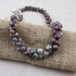 Purple Turquoise Necklace Graduating Turquoise Bead Necklace - VP's Jewelry