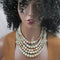 African Opal Statement Necklace - VP's Jewelry
