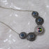 Rainbow Crystal & Navy Blue Crystal Statement Necklace  - VP's Jewelry