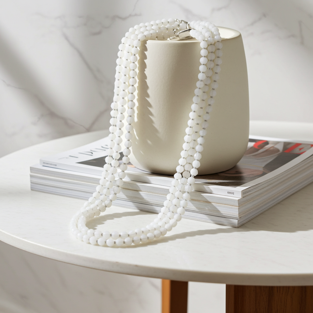 ivory handmade pendant on sterling silver neck wire