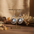 Crystal & Silver Drop Earrings