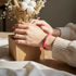 Pink Leather Cord Bracelet