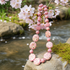 Handmade Kazuri Bead Necklace in Pink Fair Trade Bead