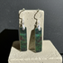 Chrysocolla Gemstone Handcrafted Drop Earrings