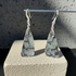 Handcrafted Zebra Jasper Black & White Drop Earrings