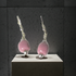 Delicate Pink Kazuri Earrings