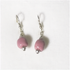 Delicate Pink Kazuri Earrings