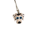 Googly Eyed Dog Pendant Necklace