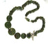 Jade Nugget & Coin  Necklace