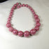 Kazuri Handmade Beaded Necklace Pink Classic Fair Trade
