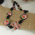 Handmade Black and Pink Unique and Unusual Bead Necklace - VP's Jewelry