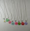 Delicate Spring Flower Pendant Necklace