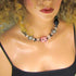 Crystal & Onyx Uniquely Different Necklace