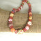 Pink handmade fair trade beadnecklace