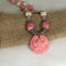 Pink Fair Trade Pendant Necklace