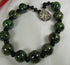 Big Bold Statement Green Beaded Necklace Handmade Kazuri Beads