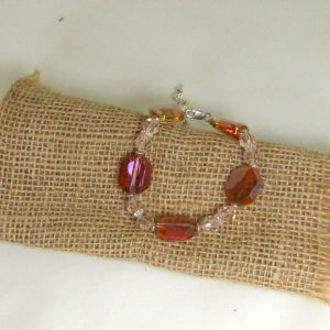 Copper Crystal Bracelet