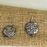 Brown Speckled Kazuri Earrings