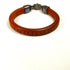 Men's Light Brown Leather Bracelet Regaliz Leather