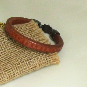Men's Light Brown Leather Bracelet Regaliz Leather