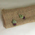 green  gemstone  earrings