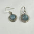 Blue California Jade Drop Earrings Blue Gemstones