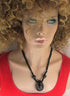 Statement Bead Necklace in Black Tagua Nut Beads  Fair Trade