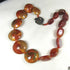 Handmade Artisan Bead Necklace with Gemstone Accents