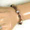 Copper and Agate Gemstone Man's Bracelet